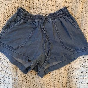 Soft jean shorts